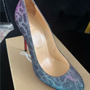 Brand new with box Christian Louboutin Multicolor Stiletto Heel size 39